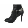 Unbranded Women Boot Bracelet Silver Metal Chain Shoe Comfortable Band