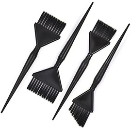 Juego de 4 pinceles de colores para peluquería y aplicador de color para el cabello, cepillo de color para el cabello, cepillo balayage, cepillo de tinte para el cabello, kit de coloración para el cabello
