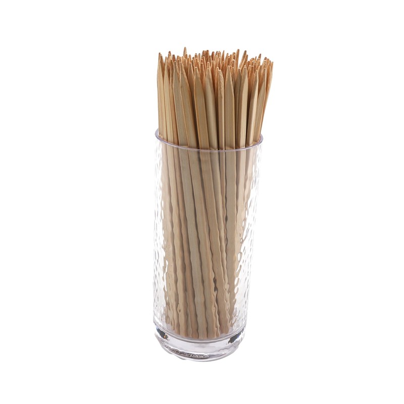 G.E.T. Enterprises 8" flat bamboo skewer,100@ per inner bag, 10