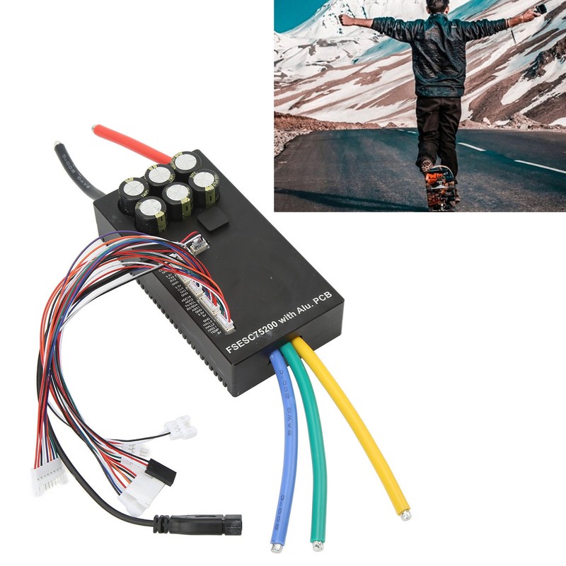 Brushless Motor Controller Aluminum Alloy ESC Electric Robot Scooter Speed