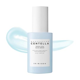 SKIN1004 Hyalu-Cica Blue Serum 1.69fl.oz, 50ml, Hydrating Face Serum with 5 Hyaluronic Acids & Madagascar Centella Asiaticanet weight: 50 ml, color: Red