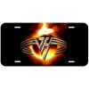 Fire Van Halen Aluminum Novelty Tag Car License Plate