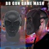 Ecloud Shop Skull Mask Cosplay Mask Skeleton Face Mask Shield