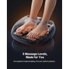 KNQZE Shiatsu Foot Massager with Heat, Compression, Deep Kneading Foot