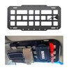 MUQIDA Car Rigid MOLLE Panel, Auto Sun Visor Organizer EDC