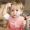 Eimmabey Silicone Bibs for Babies and Toddlers 2 Sets Feeding