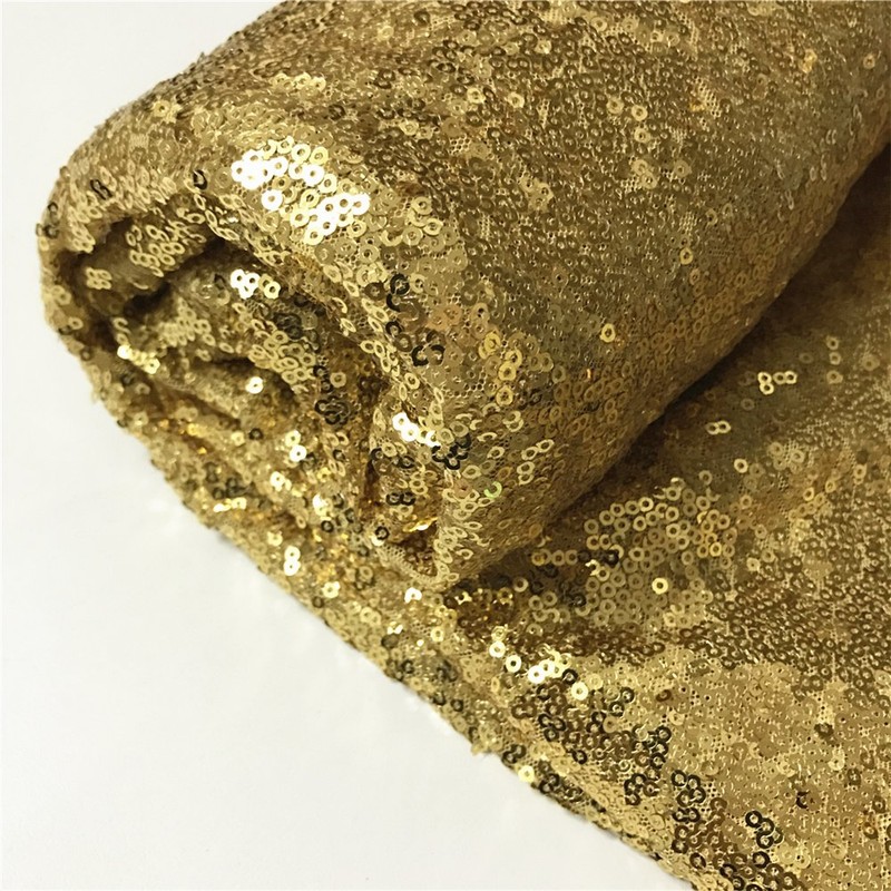 YZEO Gold 60"*102"Sequin Tablecloth Home Wedding Event Party Banquet Decoration