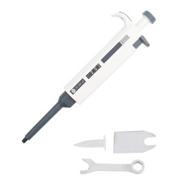 Micro pipeteador ajustable, pipeta de volumen variable manual científica de 20~200ul, canal individual, investigador de educación escolar, prueba de muestreo, transferencia de líquido