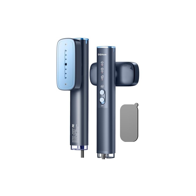 OGHom 2-in-1 Travel Steamer & Iron - Powerful Handheld Wrinkle