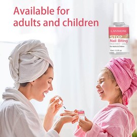 BREAK THE HABIT, Stop Nail biting and thumb sucking solution Large 15ml For Adults And Children
