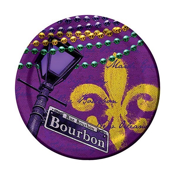 Creative Converting 8 Count Paper Dinner Plates, Rue Bourbon