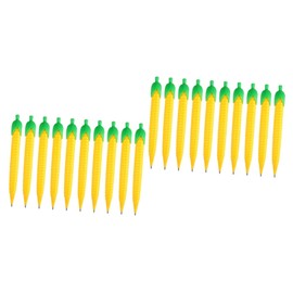Operitacx 2 Sätze Druckbleistift Bleistifte Schreibkladde Kinderstifte Mehrzweck Büromaterial Zappeln Tragbarer Bleistift Komisch Stifte Bleistift Plastik Yellow 10 Stück * 2