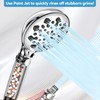Aquadalus RV Shower head with Hose - High Pressure 10