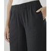 Pact Organic Cotton Women's Gauze Wide Leg Pant Black