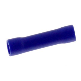 25x Butt Connectors Insulated 1.5 - 2.5 mm² Blue Crimp Connector