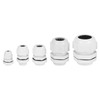 sourcing map 20 Pcs Cable Gland Kit 1/4" 3/8" 1/2"