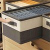 AURMOO Storage Box, 58 L Boxes Storage, Storage Basket, Foldable,