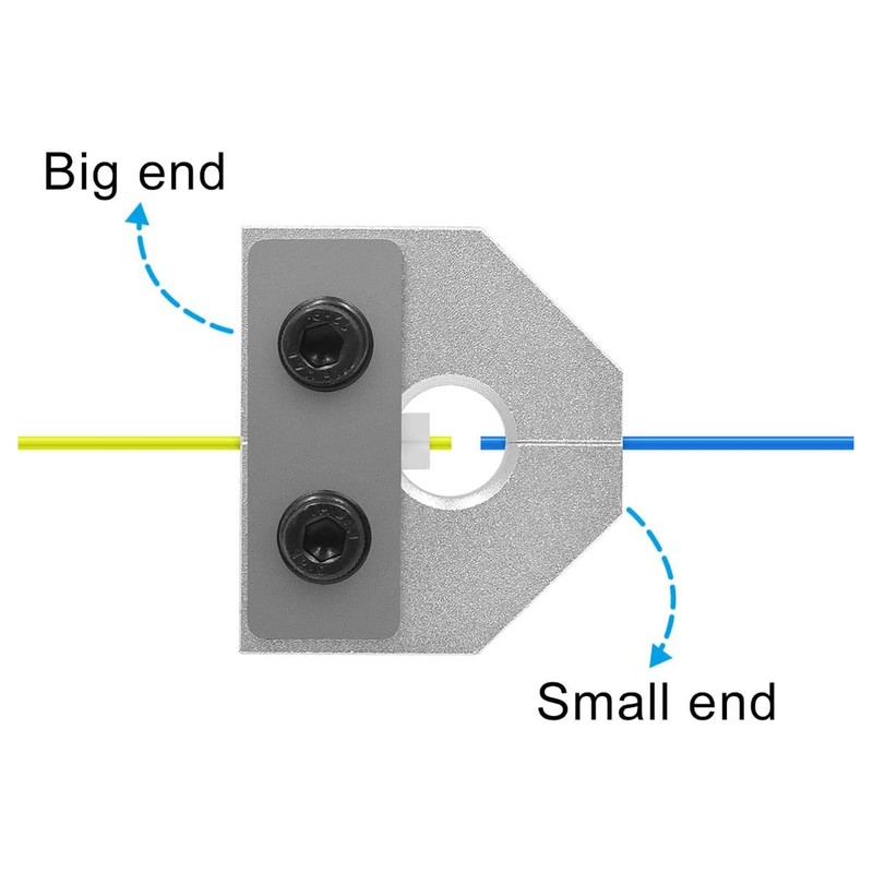 1.75mm Filament Welder Connector Aluminum Alloy Filament Joiner for PLA