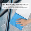HOMEXCEL Microfibre Glass Cleaning Cloths 12 PK, Lint Free Streak