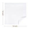 Men's Handkerchiefs 100% Soft Cotton Premium White Hankie Hankerchieves,Cotton White