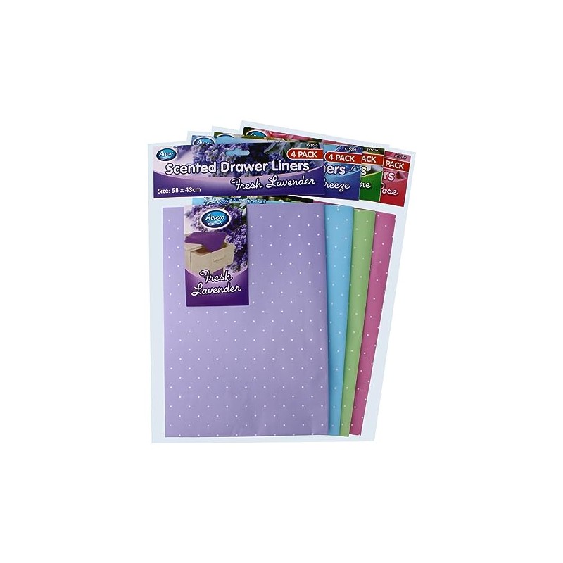 Airess Scented Drawer Liners 4 Pack