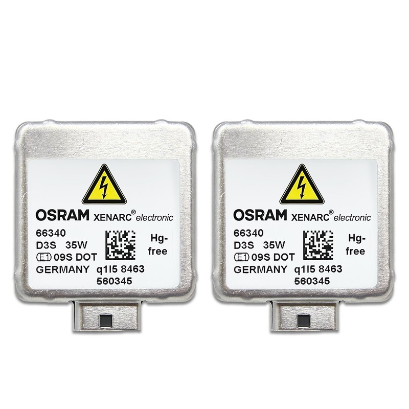 OEM 4300K D3S HID Xenon Headlight replacement bulbs for Osram