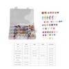 278Pcs Braid Accessories Dirty Braid Hair Ring Wig Beaded Resin