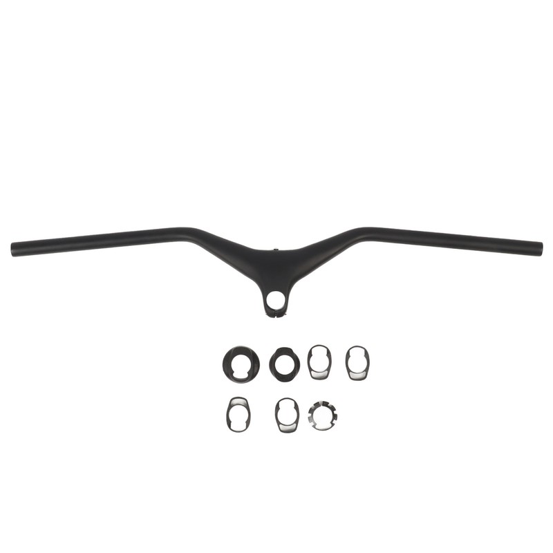 Mountain Bike Handlebar Carbon Fiber Sturdy Ergonomic Design MTB Handlebar