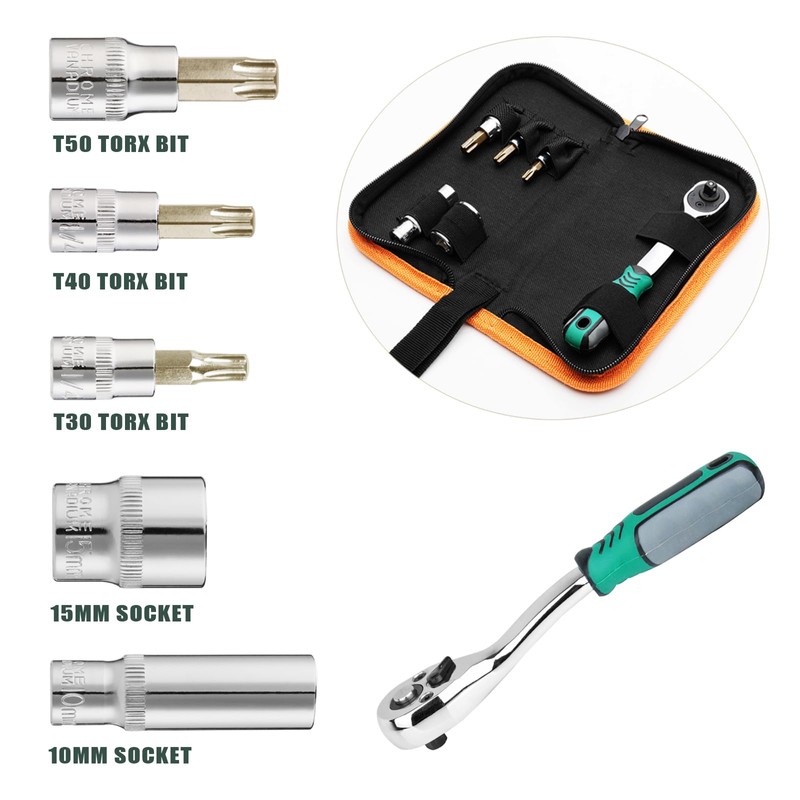 Torx Tool Kit for Jeep Wrangler 2-4 Doors Soft Top