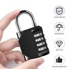 Combination Locker Padlock, 4 Digit Coded Padlock, Gym Lock, School