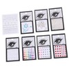 FOMIYES 8sheets Face Gems Stickers for Festival Makeup Rhinestone Jewels