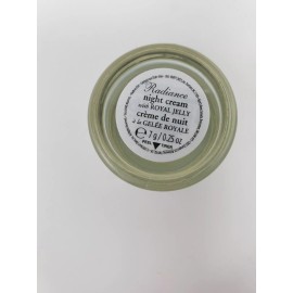 Burt's Bees Radiance Night Cream w/ Royal Jelly 0.25oz/7 gram trial size NEW