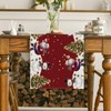 BSITSSS Christmas Table Runner Snowmen, 33×180 CM Christmas Runners for