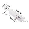 2 Pack 3 Inch Barrel Bolt Lock, Heavy Duty Slide