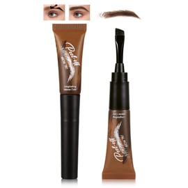Taupe Peel Off Eyebrow Tint Gel,Tattoo Eyebrow Gel Easy Peel Off,Waterproof Long Lasting Brow Stain,Up to 3 Days Transfer-Proof Brow Tinted for Women,Makeup for Natural Fuller&Defined Looking Brows-03
