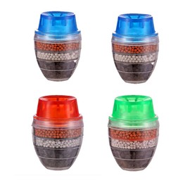 3 Pcs Faucet Mount Filters Faucet Water Purifier Mini filter faucet for Kitchen Home Bathroom