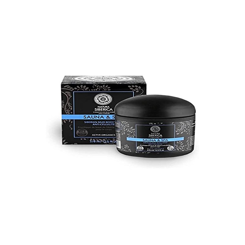 Natura Siberica Anti-Cellulite-Körperpackung mit sibirischem Schlamm, 1er Pack (1 x