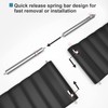 Magnetic Watch Band, Silicone Watch Strap 20mm 22mm Smartwatch Bands,