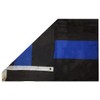 2x3 Police Thin Blue Line Memorial Law Enforcement 2'x3' Premium