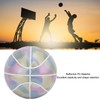 Reflective Basketball Size 7 Cool Bright Glowing Luminous Basketball for