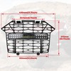 SAUTVS Front Mesh Grill with LED Light Bar for RZR