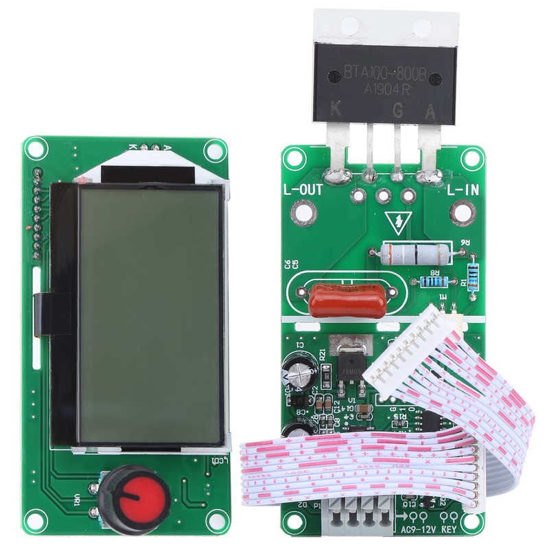 Time Control Welding Module LCD Double Pulse Encoder Board 100A