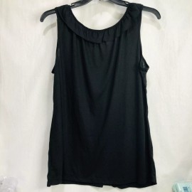 Motherhood Maternity Nursing Sleeveless Tank Black Size XL Scoop Neck New/Tags