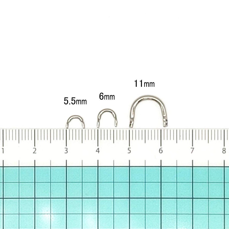 Orurdo Fishing Tackle Lures Clevis "Clevild" U Shape Spinner Making