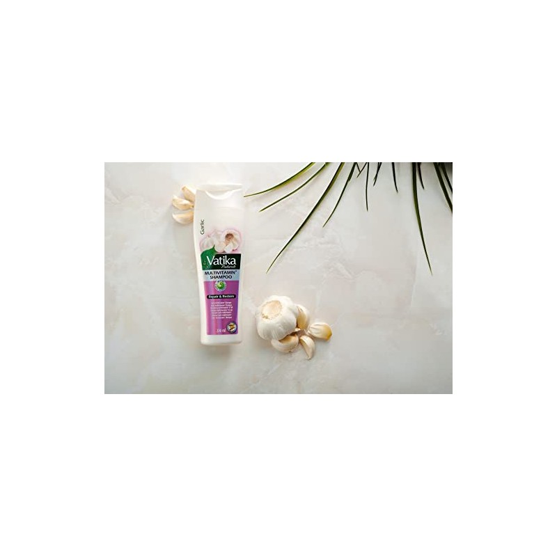 Vatika Naturals Dabur Vatika Garlic Repair & Restore Shampoo 200