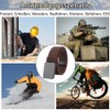 LionVII Elastic Belt for Men Work Nylon Canvas with Metal