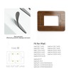AFOOYO Bamboo Tablet Stand - Portable & Adjustable 5 Angles,