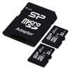 Silicon Power Elite 32GB MicroSD Card with Adapter (2 MicroSD