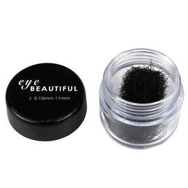 Eyebeautiful Premium MINK Individual Lashes .15mm J Curl 11mm Eyelash Extension