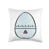 Egg Timer Eggtimer Kitchen Timer Cooking Baking Throw Pillow